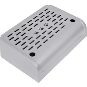 Cat Ramp for Litter Box Step, Self Cleaning Cat Litter Box Ramp Trapper with Storage Double Layered, Small Step Pedal Stool with Filter Function Steps for Small & Elderly Cats(Gray 11.8"x 7.87"x 3.3")