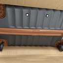 Cosbarn Luggage Sets 5 Pcs Suitcases with Wheels, 20"/24"/28",Gray, 5 Piece Sets