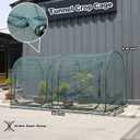 Large Tunnel 8.2'x4' Plant Netting Cover 4FT Tall Crop Cage Netting Pest Guard Cover for Vegetables Fruits Durable Gardening Net for Plant and Animal