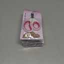 7 x Cat Nail Clippers with Circular Cut Hole -Avoid Over Cutting Pet Nail Clippers -Sharp Angled Blade Professional paw Trimmer Set for Novice pet Families (Pink)