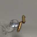 Create idea 2pcs Bathroom Sink Drain Plug Stopper 38mm Basin Pop Up Click Clack Plug with Brass Slotted Bolt Spring for Bath Vanity Sink Bathtub Kitchen