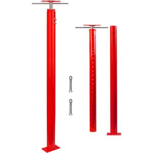 2 Pack House Jack Post for Leveling, 48"-96" Adjustable House Floor Jacks