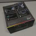 Gaming Headset for PC, Ps5, Switch, Mobile, Gaming Headphones for Nintendo with Noise Canceling Mic, Deep Bass Stereo Sound (Black Blue)