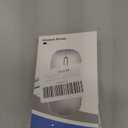 Wireless Bluetooth Mouse, Rechargeable, LED, Silent, Ultra-thin Design (Bluetooth 5.2 and 2.4GHz USB Receiver) | Portable Computer Mouse for Laptops, iPads, MacBooks and Apple Devices (Black)