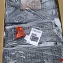 Convertible Sleeper Chair-Fabric Futon Sofa Bed, Single Sleeper Sofa, Small Couch Bed with USB Port, Foldable Table, Pillow, Adjustable Backrest for Dorm/Bedroom/College Darkgrey