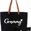 Grandma's Getaway Bag | Grandma Tote | Heavy Canvas Tote Bag | Grandma Gift | Birthday Gift | Mother's Day | Christmas Gift