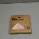 3-Pack Organic Swaddles for Newborns, Baby Sleep Sacks 0-3 Months - Baby Swaddle Wrap, Newborn Wearable Blanket, Infant Sleep Sack for Girls, Boys, Soft & Snug, Large Hook & Loop Closure (Roseate)