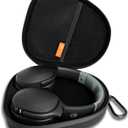 Headphones Case for Skullcandy/JBL/Bose/Sony Wireless Headphones, Travel Case Carrying Cover Bag, Storage Protective Bag with Cable (Black)