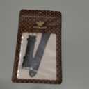 Wearlizer Leather Band Compatible with Apple Watch Band 41/40/38/44/45/46/49/42mm Women Men, Dressy Breathable Hollow-out Braided Strap for iWatch Bands Series 11 10 9 8 7 6 5 4 3 SE/Ultra 3 2 1 (Black/Silver Buckle)