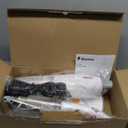 1200W Powerful Steam Mop with 2pcs Washable Pads, 30s Quick-Heating, Lightweight, 12.5oz Removable Water Tank, 260 for Cleaning and Sanitizing Hardwood, Marble, Tile and Carpet (White)