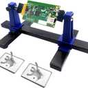 Adjustable Soldering Clamp, PCB Holder Frame and Clamping Kit for Circuit Board Soldering Motherboard Soldering Repair Tool 360 Degree Rotation