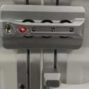 VentureVault Carry On Luggage 22x14x9 Airline Approved Aluminum Frame, 20 Inch Hard Shell Carry On Luggage, Suitcase Carry-on Zipper less Luggage, TSA Approved (White)