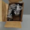 Curtain Rods for Windows 66 to 120 Inch, Black Wrap Around Blackout Curtain Rod, 1 Inch Adjustable Long Heavy Duty Room Darkening Window Treatment Rods for Bedroom, Living Room, Sliding Door