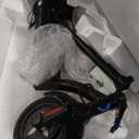 Hover-1 Alpha Foldable Electric Scooter with 450W Brushless Motor, 18 mph Max Speed, 10 Air-Filled Tires and 12 Mile Range (Black)