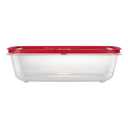 Rubbermaid Easy Store Rectangle Food Storage Container Red