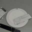 ECOELER 6Inch LED Motion Sensor Ceiling Light, 16W 1000Lm, 3CCT Selectable Motion Activated Surface Mount Disc Light with Timer Countdown for Stairwell, Closet, Hallway, NOT Battery Operated (White)