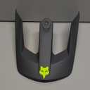 Fox Racing Proframe Mountain Bike Helmet Visor (Medium, Black Matte)