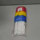 20 Pack Pansexual Pride Handheld Stick Flags for LGBTQ Parades Event, 12 Inches
