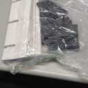 Weysat Tic Tac Toe Toilet Paper Holder Stand Bathroom Wall Decor Rustic Wooden Hanging Storage Freestanding Wall Mounted Shelves Decor for Toilet Tissue Farmhouse (Retro White, Black)