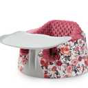 Seat Cover and Tray Sets Accessory Compatible with Bumbo Floor Seat for Baby,Breathable Accessory Compatible with Baby Seat - Easy to Install and Remove - Flower
