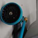 ENEACRO Retractable Garden Hose Reel with Wall Mount 1/2"×100ft with 10 Pattern Hose Nozzle, Brass Connector, Auto Rewind/Any Length Lock/ 180° Swivel Bracket, Ideal for Garden Watering