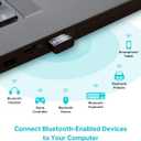 TP-Link USB Bluetooth Adapter for PC - Bluetooth 5.4 Dongle Receiver, Plug and Play, Nano Design, EDR & BLE, Supports Windows 11/10/8.1/7 for Desktop, Laptop, Keyboard, Mouse, etc (UB500)