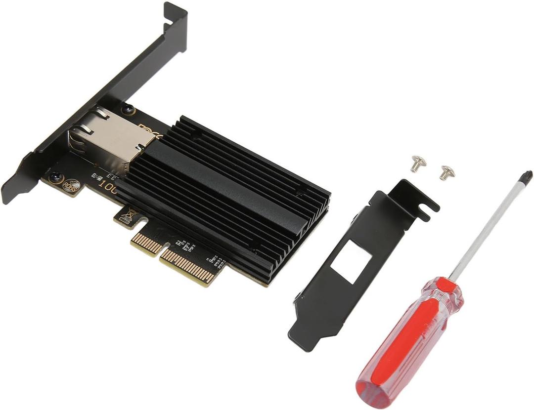 10G Single Port PCIe Network Adapter AQC113C, Multifunctional Ethernet Converged Network Adapter for Bar