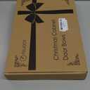 6 Pieces Green Cabinet Bows Large Green Velvet Ribbons Cabinet Door Bows for Thanksgiving Fall Haloween Christmas Party(Green)