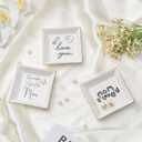 2 x Birthday Gifts for Friends Female Ring Trinket Dish Happy birthdayFriendship Gifts for Women Friends