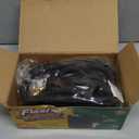 Flexi Hose Expandable Garden Hose with 8 Function Nozzle, 25FT - Lightweight Retractable Garden Hose, Water Hose - No-Kink Flexibility, 3/4 Inch Solid Brass Fittings and Double Latex Core (Black)