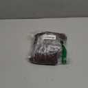 Women's Casual Mesh Elastic Double Layer Mock Neck Short Sleeve Keyhole Back Slit Midi Bodycon Dress Dark Brown, M