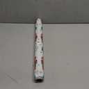 Yarcony Nutcracker Wrapping Paper Roll, White Christmas Wrapping Paper, Metallic Foil Elegant Christmas Tree, Nutcracker Gift Wrap for Holiday, New Year, Celebrations (Mini Roll, 17 Inch X 33 Feet)