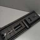 Battery Operated Wall Sconces Set of Two with Remote Control; 40 Inch Rechargeable Wireless Dimmable Wall Lights; Black Cordless Wall Sconce for Living Room Hallway Bedroom 2 Pack