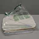 efluky Slim Laundry Basket with Lid, Narrow Laundry Hamper with Removable Bag, Skinny Dirty Clothes Basket with Bamboo Handles for Bathroom, Bedroom & Laundry Room, 75L Beige