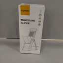 SupMaKin Upgrade Safe Mandoline Slicer, Multi Vegetable Chopper, Potato Slicer, Vegetables Slicer Onion Chopper Fry Cutter, Kitchen Chopping Artifact (GrayWhite)