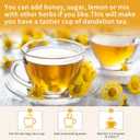 2 x Dandelion Leaf & Root Tea Bags with 90 Count - Supports Kidney & Lung Function, Healthy Herbal Tea - Caffeine Free.