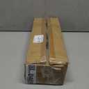 BAYKA Wall Shelves for Bedroom Decor, Floating Wall Shelf for Living Room Kitchen Storage, Mounted Rustic Wood Shelves for Kids Books, Christmas Decorations for Room(White and GoldSet of 4)