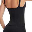 Shapewear Tummy Control Waist Cincher Breathable Corset Shapewear for Women Shaping Girdles for Waist and Abdomen (Black, XL)