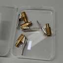 Upgraded 12" Tire Inflator Hose Adapter with Brass Locking Quick Chuck, High Pressure Air Extension Hose for Air Compressors and Inflators, Fits Car, Truck, Motorcycle and Bicycle Tires