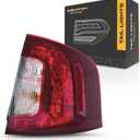 KarParts360 For Ford Edge 2011 2012 2013 2014 Tail Light Assembly Passenger Side | Red And Clear Lens | Sport Model | With Bulbs | Replacement For FO2801222 | BT4Z13404A