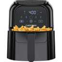 Chefman TurboFry Touch 6 Qt Air Fryer w/ Digital Display and Shake Reminder - Black