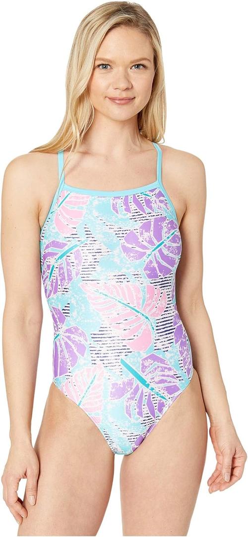 Speedo Women's Fliptrn Propel Back. Size 26 Pink/Blue