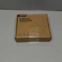 10Ft Extension Cord with Multiple Outlets, Flat Plug Surge Protector Power Strip 10 Ft Long Cord, 8 Outlets & 4 USB Ports (2 USB C), Desk Charging Station for Home Office, College Dorm Room Essentials (White)