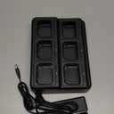 BAOFENG Six Way Charger Desktop Charger Base for UV-9G, GT-3WP, UV-9R Plus Two Way Radio and Battery (1 Pack)