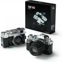 Nifeliz Cameras Building Set for Adults, 2 Collectible Camera Models to Build and Display, Creative Gift for Photographers (816PCS, NF10277A)