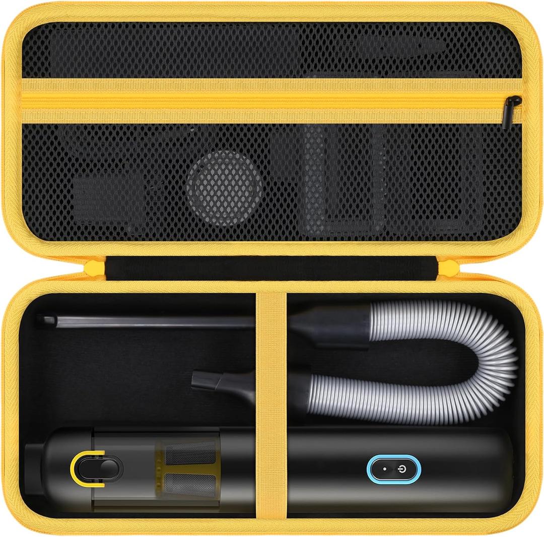 Aenllosi for Fanttik V8 Apex/Slim V8 Mate/V10 Apex/Slim V10 Mate Car Vacuum Hard Case, Fanttik Cordless V8/V10 Car Vacuum Organizer (Case Only)