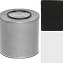 HM400 True HEPA Air Filter Replacement Compatible with Austin Healthmate FR400, HM400, HM402, HM405, HM410, HM450 Air Cleaner Purifier, 1 HEPA Filter + 2 Pre-Filters