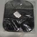 Black Office Square Leather Mouse Pad with Wrist Rest Non-Slip Design, Business Style Gaming PU Mousepad for Learners, Workers &Computer Users.