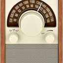AM/FM Table Top Wooden Radio (Walnut)