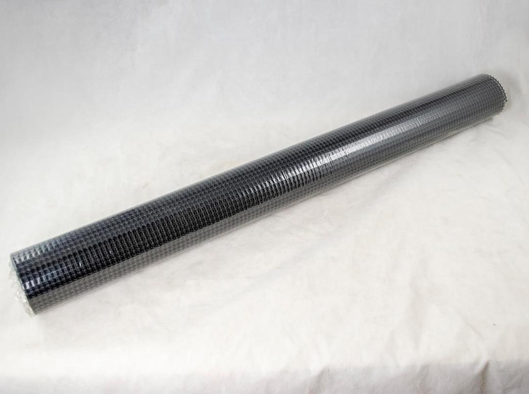 1 Roll Japanese Regular Drainage Mesh, Screen, Net for Bonsai Pot - (19.7x 39.9)Inch, Black